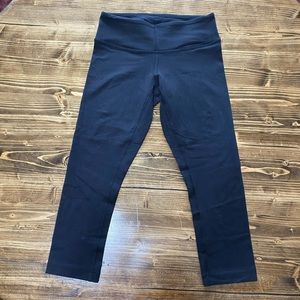 Lululemon Mid Rise Wunder Under Crop